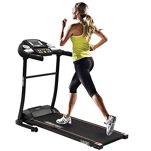 Image of Folding Treadmills Treadmill,Folding Electric Treadmill for Home Use,with LCD Console,Anti-Slip Belt Walking Hine Portable