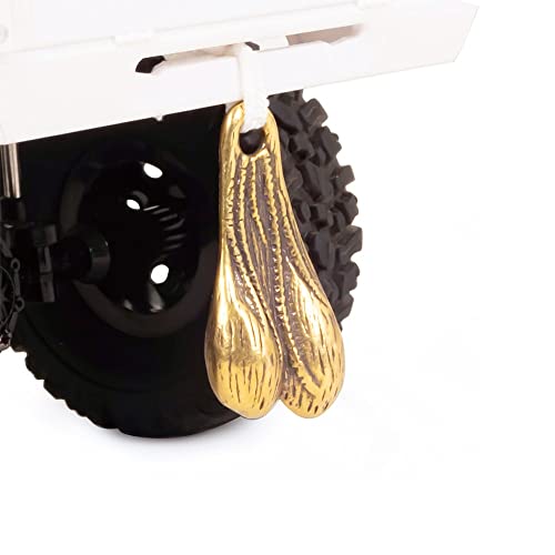 Image of Hanging Truck Ball Nut 1 /10 Scale RC Accessories Metal Truck Balls Nuts for 1 /10 RC Crawler TRX4 TRX6 SCX10 Wraith Capra Redcat MST CC01 (Truck Nuts)