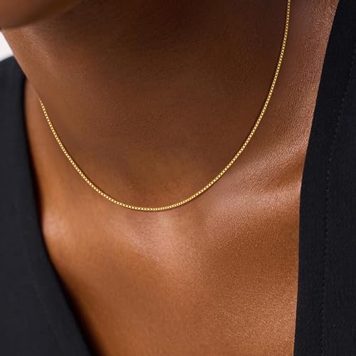 Goldegg 925 Sterling Silver 1mm Box Chain - image 4
