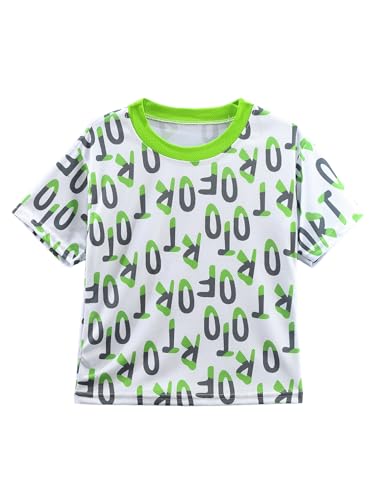 easyforever Kids Boys Quick-dry Sports Outfit Moisture-wicking T-shirt Athletic Shorts For Basketball Running Workout Green 18-24 Months 5