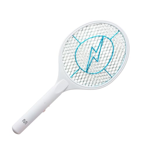 Raquete Elétrica Mata Insetos com Bateria Recarregável Bivolt Multi Saúde - HC034