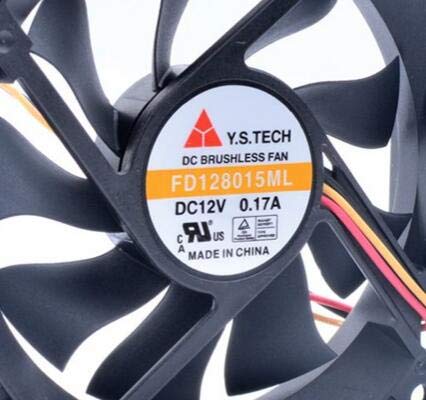 Ventilateur de refroidissement 80mm ultra fin 12V silencieux