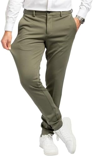 Performance Pants Chino Hose Herren Stretch Slim Fit | Sommerhose Anzughose