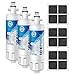 IcePure RFC1200A-3pk Water Filter Replacement Cartridge for LG (Pack of 3)