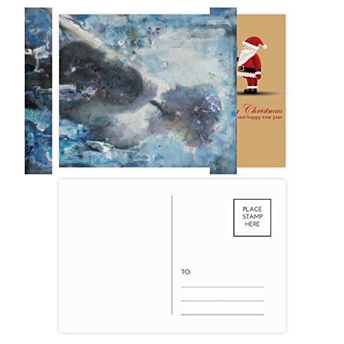 Cartes postales de Père Noël C Minor Nocturne XJJ lot de 20 pour fêtes