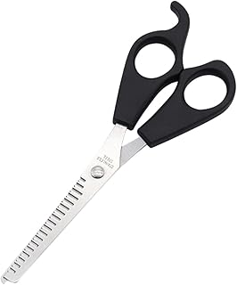 Balacoo 1 Peça Tesoura Plana Tesoura De Cabelo De Barbeiro Tesoura De Cabeleireiro Tesoura De Corte De Dentes Tesoura De Cabelo Plana Cortador De Gravata De Cabelo Para Crianças Tesoura