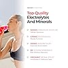 Instant Hydration Sugar Free Electrolytes Powder Packets - Raspberry Electrolyte Drink Mix & Travel Essentials - Post Workout Recovery, Brain Health, Muscle & Tissue Support - 20 Count #3