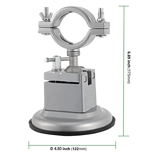 image for HAKZEON Vacuum Base Vise Universal Table Vise, Heavy Duty Bench Vise, 