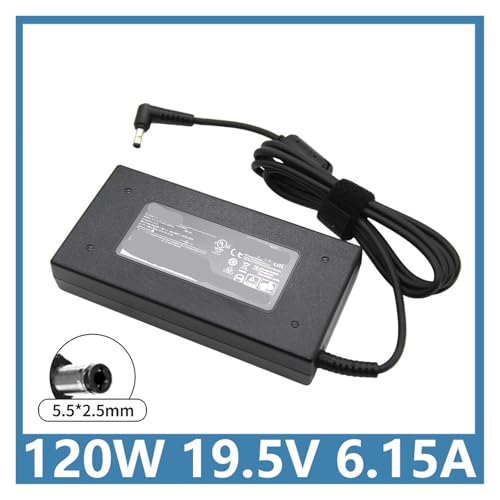 Evita apagones en tu portátil con el cargador de 19,5V y 120W con clavija de 5,5x2,5mm 3