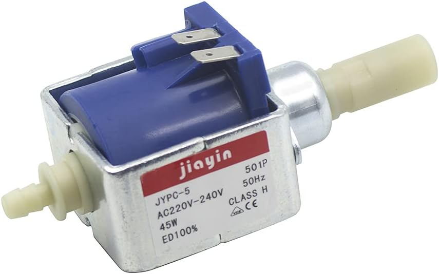 JYPC-5 501P AC 220V - 240V 9bar 45W Electromagnetic Water Peristaltic Pump High Pressure Coffee Machine Self-priming Pump
