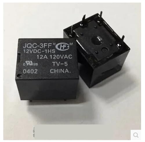 Relais HF3FF-012-HS 12VDC pour commande de chauffage et moteur