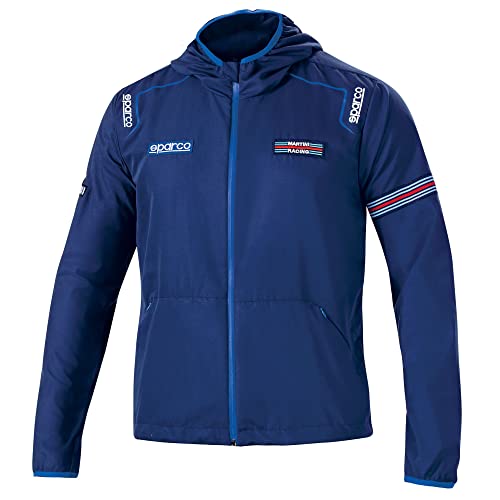 SPARCO Martini Veste Mixte blouson sport auto coupe-vent unisexe