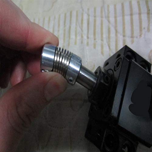 SUOFEILAIMU-PHONE CASE Metal Coupler Flexible Shaft Coupler Zinc Alloy D16 L27 Spring Clamp for 3D Print Coupling for Motor CNC Not Jaw (Inner Diameter : 9x9)