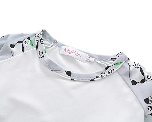 MyFav Big Girls Cute Cartoon Pajama Set Casual Comfy Loungewear Children Sleepwear3