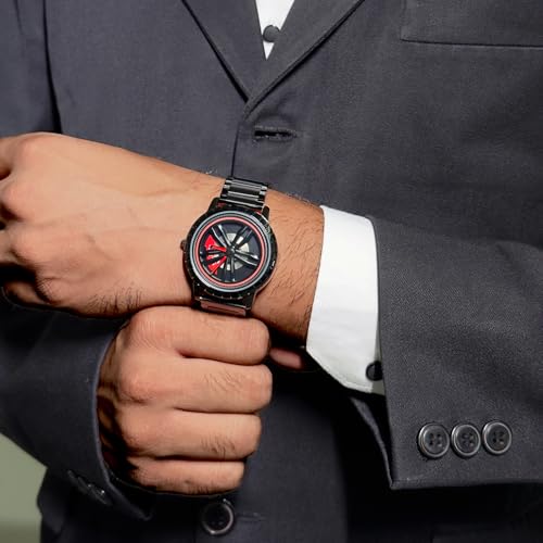 Image of SKMEI Men's Watch New Wheels Rolling Creative Fashion Che Youhui League Fans Butterfly Double Snap Gift Wristwatch