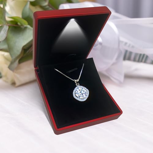 75% Off 5 Carat Moissanite Pendant Necklace with Code - Image 5