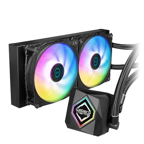 CPU Kühler, Frozen Prism360 WHITE ARGB CPU-Flüssigkeitskühler, Karton