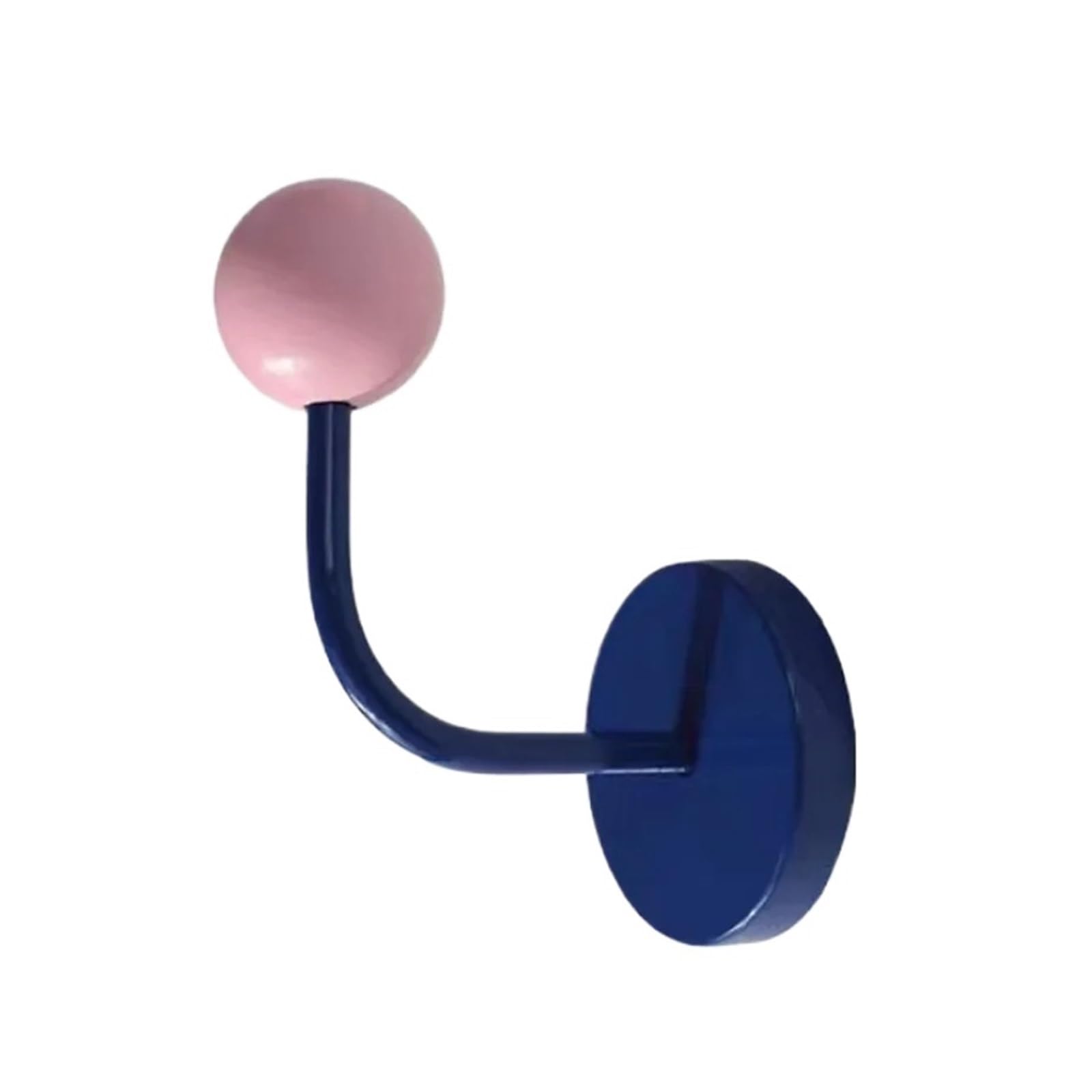 Gancho magnético colorido de 2 uds, sin necesidad taladrar for decoración cocina, baño, puerta o refrigerador Para Cocina,Dormitorios(Blue)