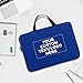 Custom Aston Neoprene Laptop Sleeves with Handles Set of 50, Personalized Bulk Bulk Pack - Electronic Device Protector, Perfect for Individuals on The Go - Blue