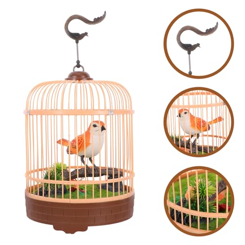 Cage à oiseaux voix SUPVOX interactive jouet sonore compact pour chambre d'enfant