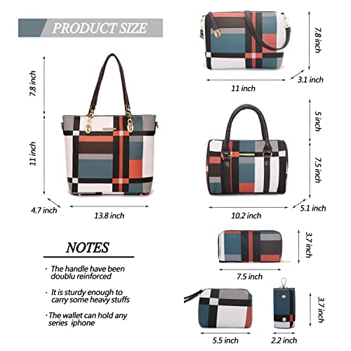 Image of 2E-youth Designer Purses and Handbags for Women Satchel Shoulder Bag Tote Top Handle Bag