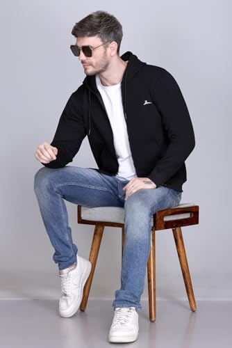 Image of Zeffit Fashionable Men's Sweatshirt Zipper Winter