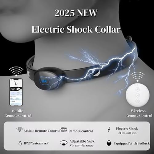 Guspiun Elektrische Schock Kragen Fetisch APP Intelligenter Control Kragen BDSM Slave Cosplay Paare Flirt Sex Toys SM Sex Halsbänder Schloss Sex Spielzeug für die Männer Frauen