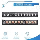 La funzione 'equalizzatore EQ è quella di supportare due modalità di ingresso Audio, ingresso Audio a 4 canali e assegnare due canali di uscita subwoofer, canali anteriori sinistro e destro, canali posteriori sinistro e destro, un totale di sei canali di uscita. Le due uscite subwoofer possono essere regolate tramite il pannello per i punti di frequenza subwoofer e la regolazione del volume subwoofer.