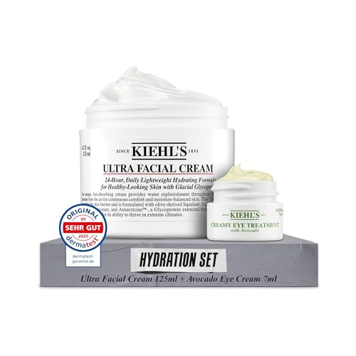 KIEHL'S Set Ultra Facial Cream + Avocado Eye Cream, 125 ml + 7 ml – Ansicht 1