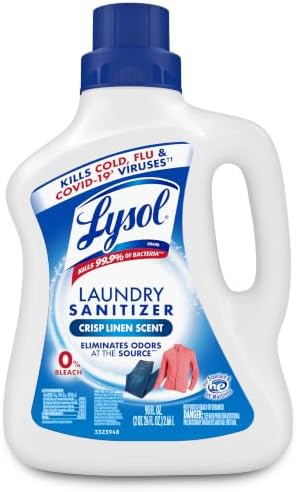 Lysol Laundry Sanitizer Liquid, Detergent Additive, Crisp Linen, ...