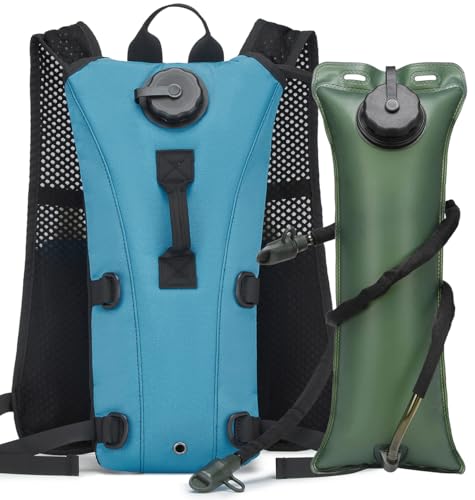 ATBP Running Hydration Vest Pack Tactical 3L Water Bladder Backpack Bag for Cycling Marathon Hiking...
