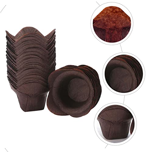 Caissettes à gâteaux en lotus robustes de qualité supérieure pour muffins