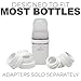 Baby’s Brew Portable Bottle Warmer Pro Set - Dual Heating Modes - Breast Milk, Formula & Water, Leak-Proof, Smart Sensor Technology, BPA-Free, Single Warmer & Formula Dispenser Only | No Adapters