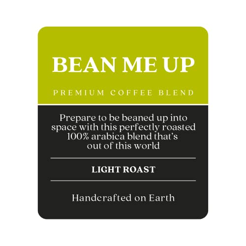Moon Whole Bean Coffee, Light Roast, Bean Me Up, 2 Lb #TOP4