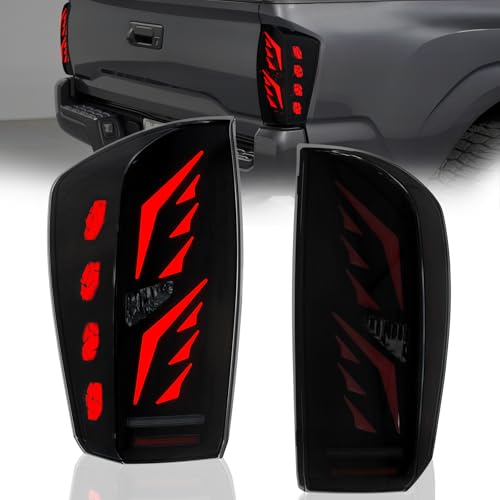 SINYATO INDUST Tacoma LED Tail Light Assembly,Starting Animated Rear Lamp