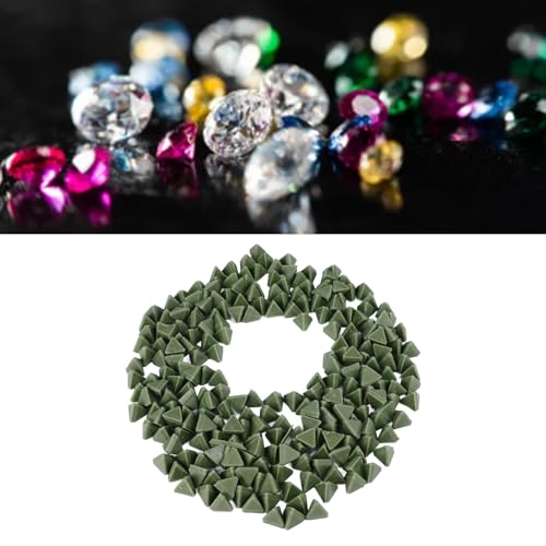 Dreieck-Harz-Poliermittel, Effizientes Dreieck-Tumbling-Medium, Vibrationspolieren, Schmuckpolieren, 15 Mm, 17,6 Unzen