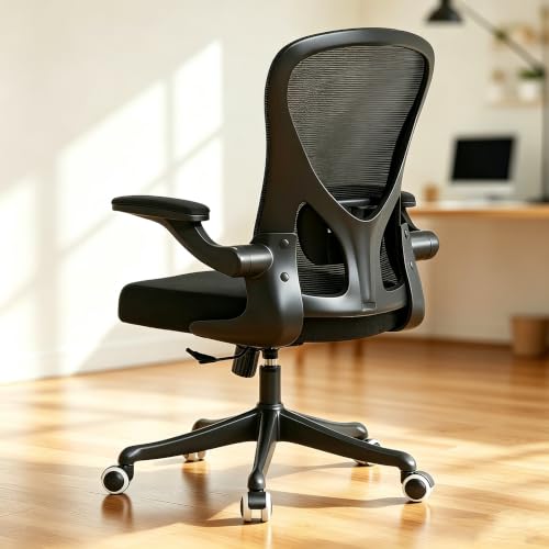 Image of Ergonomic Office Desk Chair High Back Mesh Computer Chair Adjustable Chair