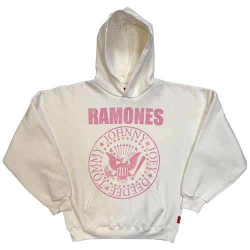 Pullover Ramones Rose pour femme sweat-shirt au design rock authentique