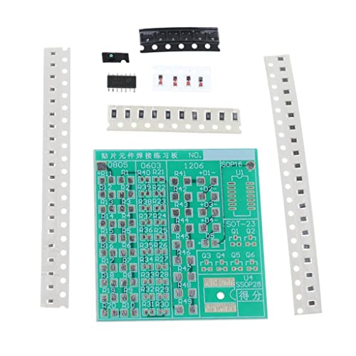 Image of SMD SMT Component Welding Practice Board Soldering Practice DIY Kit