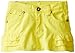 U.S. POLO ASSN. Little Girls' Twill Skirt with Tiered Ruffle Trim