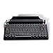 ldy JinZao Qw-erkywriter S Tastiera per Macchina da Scrivere retrò, Tastiera Meccanica Senza Fili Bluetooth 84 Tasti Cherry Green Axes per Windows/Android/iOS/MacOS