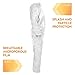 KleenGuard™ A40 Liquid & Particle Protection Coveralls (44304), Zipper Front, White, XL (Qty 25)