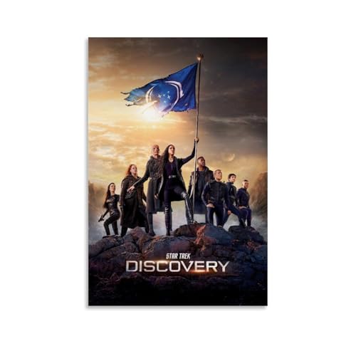 CChongjin Star Trek Discovery-Film-Poster, dekoratives Gemälde, Leinwand, Kunstdruck, modernes Schlafzimmer, dekoratives Poster, 30 x 45 cm, ungerahmter Stil