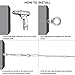 Outdoor Light Hanging Kit with 164ft Stainless Steel Cable and Turnbuckles for Patio and Backyard Lighting