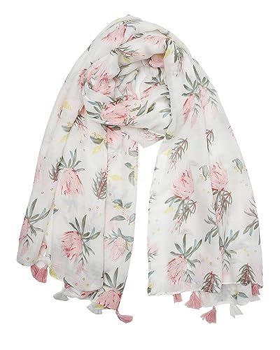 YOUR SMILE Large Boho Scarf for Women Lightweight...