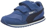 synthetic,textile PUMA St Runner V2 Mesh V Inf Sneaker, Blau (Bright Cobalt-Peacoat White), 23 EU