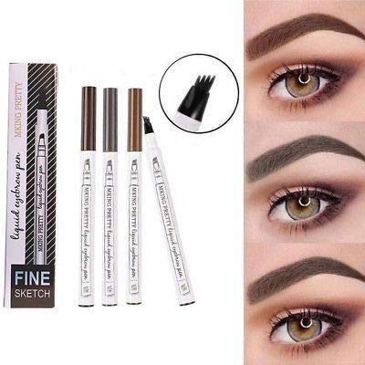 Caneta Lápis Microblading Tebori Sobrancelha Fio a Fio (preto)
