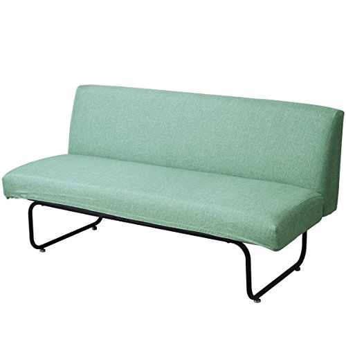 BBファニシング NOVEMBER 2Pソファー用替えカバー 麻風 グリーン 幅113×奥行16.5×高さ42cm(背カバー)・幅113×奥行42×高さ12cm(座カバー) NVC-2P HGR NVC-2P HGR