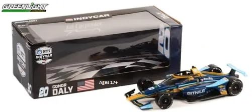 Dallara IndyCar #20 Conor Daly Ed Carpenter Racing 1:18 miniatura 3