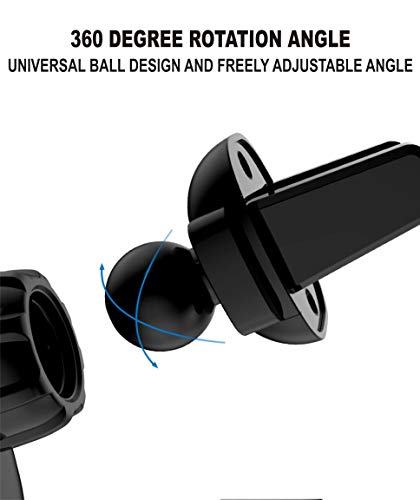 Image of DUDAO F3 Pro Car Mobile Phone Stand Mount with Wireless Mobile Charging for Car,Dashboard, Windscreen, Mobile Holder with Wireless Charging - White